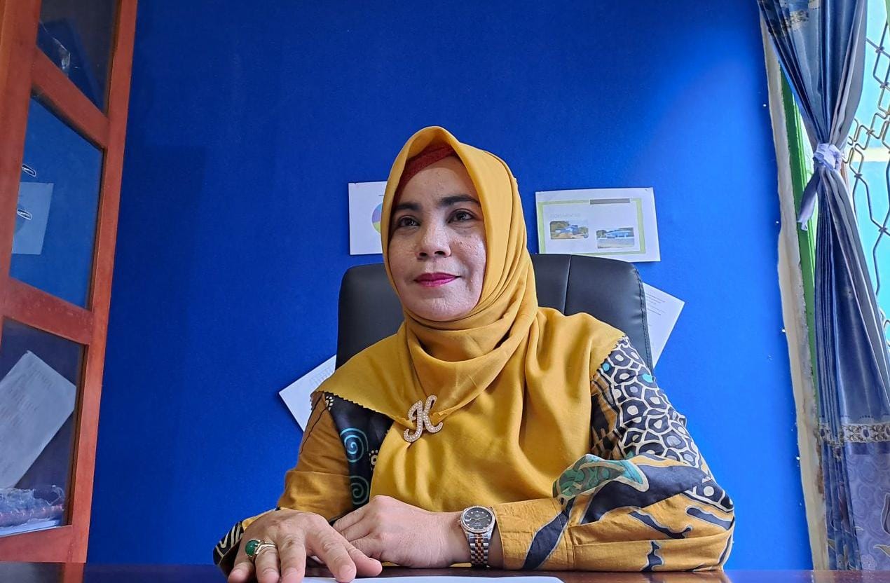 Karima Nasarudin Kepala DP3A-KB Halsel (dok//istimewah) 