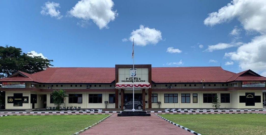 Kantor Polres Halsel (dok//jmg) 