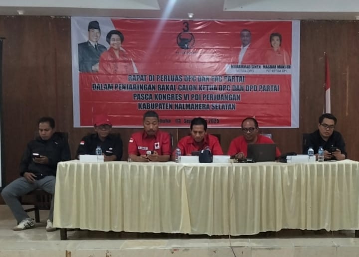 Foto: Sejumlah Tokoh Penting PDI-P halsel( Dok/Sulfi)