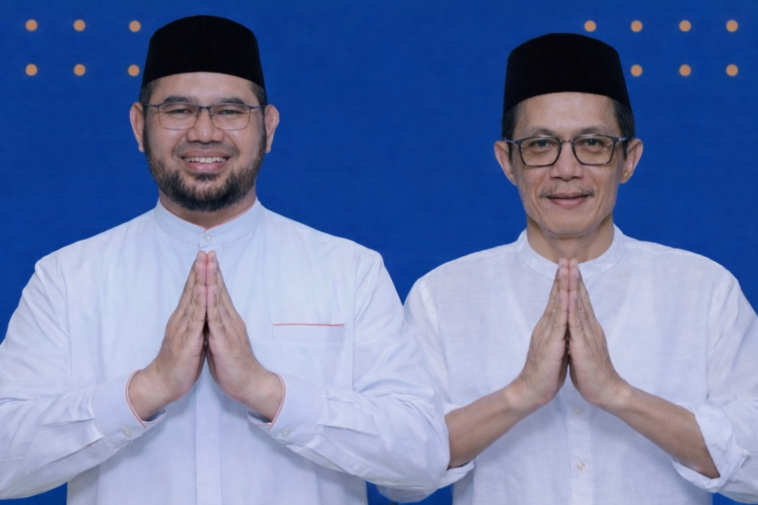 Bupati dan Wakil Bupati Halmahera Selatan, Bassam Kasuba dan Helmi Umar Muksin.dok: istimewa.