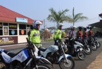 Personal polres halsel saat mengikuti apel Operasi Patuh Kie Raha 2026. Dok: Humas 